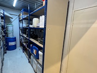 Circa 25 meter magazijnstelling, blauw - afbeelding 1 van  7