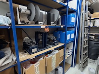 Circa 25 meter magazijnstelling, blauw - afbeelding 3 van  7