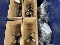 Circa 250 diverse perskoppeling, henco - afbeelding 8 van  9