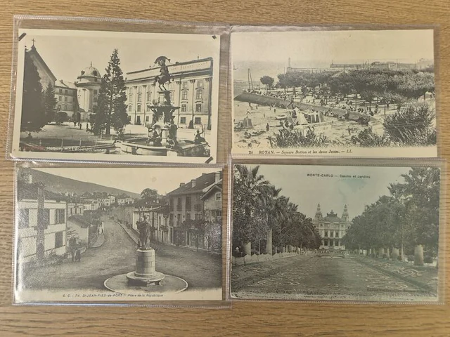 Circa 43x historische ansichtkaarten en prentbriefkaarten, ca. 1900–1955, diverse landen - afbeelding 5 van  26