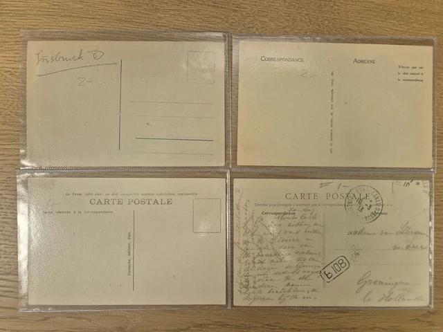 Circa 43x historische ansichtkaarten en prentbriefkaarten, ca. 1900–1955, diverse landen - afbeelding 6 van  26