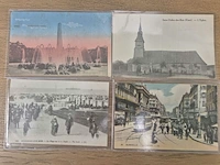 Circa 43x historische ansichtkaarten en prentbriefkaarten, ca. 1900–1955, diverse landen - afbeelding 9 van  26