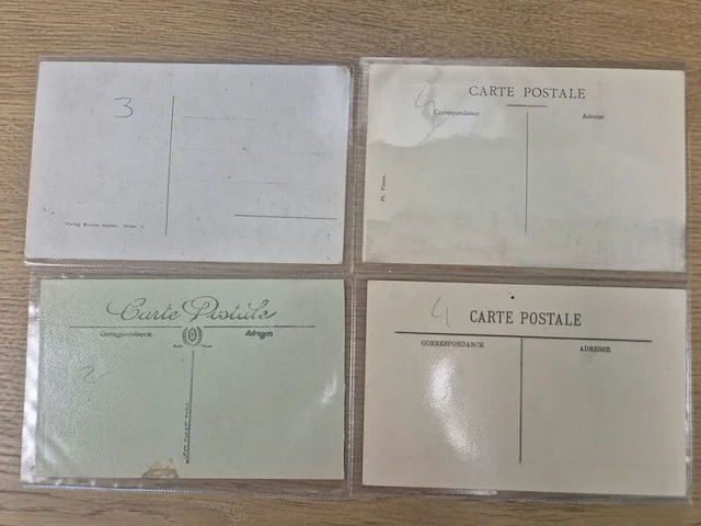 Circa 43x historische ansichtkaarten en prentbriefkaarten, ca. 1900–1955, diverse landen - afbeelding 10 van  26