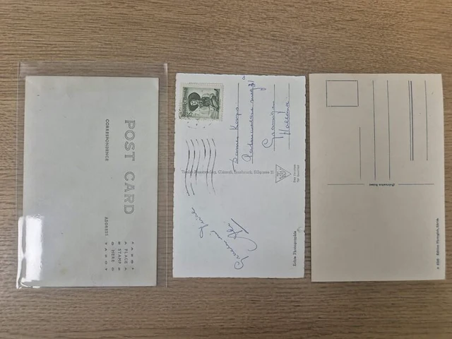 Circa 43x historische ansichtkaarten en prentbriefkaarten, ca. 1900–1955, diverse landen - afbeelding 13 van  26