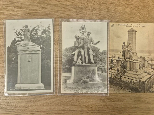 Circa 43x historische ansichtkaarten en prentbriefkaarten, ca. 1900–1955, diverse landen - afbeelding 14 van  26