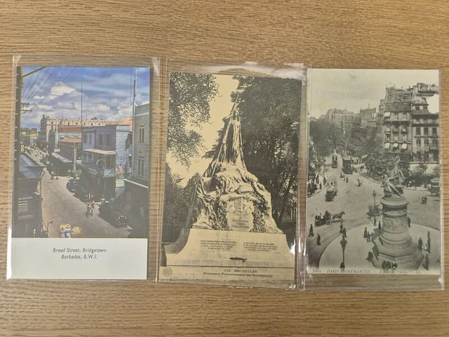 Circa 43x historische ansichtkaarten en prentbriefkaarten, ca. 1900–1955, diverse landen - afbeelding 16 van  26