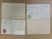 Circa 43x historische ansichtkaarten en prentbriefkaarten, ca. 1900–1955, diverse landen - afbeelding 19 van  26