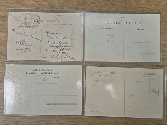 Circa 43x historische ansichtkaarten en prentbriefkaarten, ca. 1900–1955, diverse landen - afbeelding 21 van  26