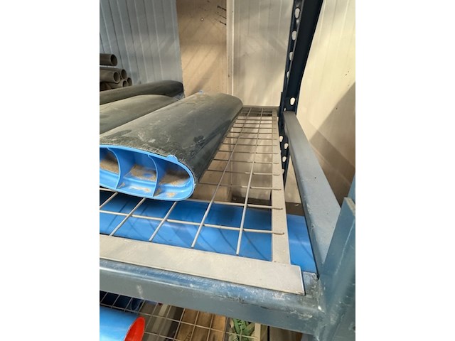 Circa 6 meter langmateriaalstelling, hovuma, blauw - afbeelding 3 van  3