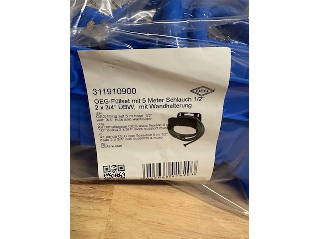 Circa 60 vulslangset cv, blauw - afbeelding 2 van  3