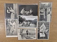 Circa 77x oude ansichtkaarten en foto’s van mensen en portretten - afbeelding 6 van  21