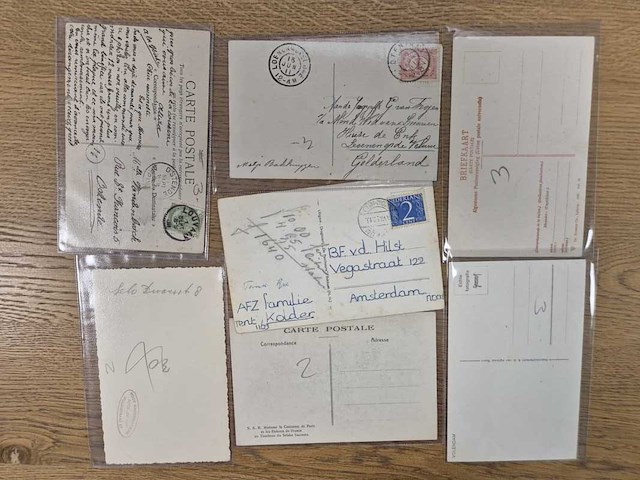 Circa 77x oude ansichtkaarten en foto’s van mensen en portretten - afbeelding 7 van  21