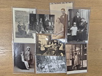 Circa 77x oude ansichtkaarten en foto’s van mensen en portretten - afbeelding 8 van  21
