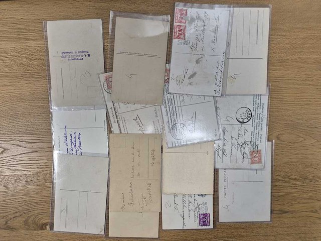 Circa 77x oude ansichtkaarten en foto’s van mensen en portretten - afbeelding 11 van  21