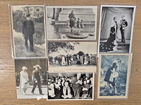 Circa 77x oude ansichtkaarten en foto’s van mensen en portretten - afbeelding 1 van  21