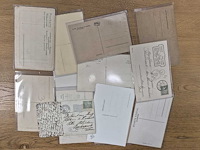 Circa 77x oude ansichtkaarten en foto’s van mensen en portretten - afbeelding 14 van  21