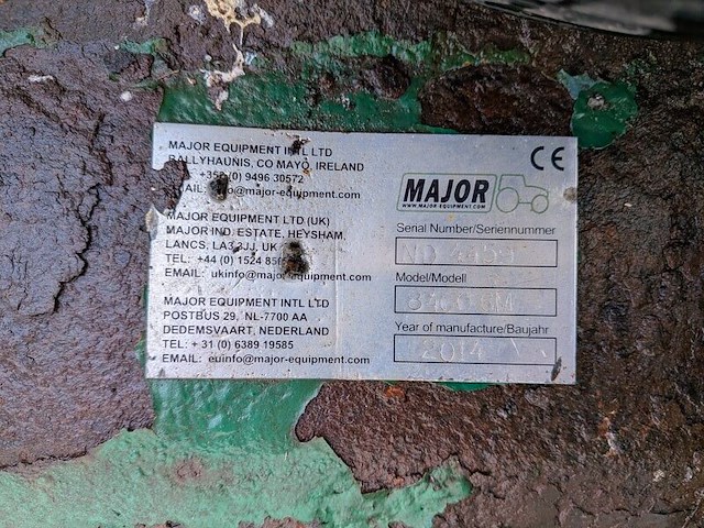 Cirkelmaaier, major, 5400 gm, 2014 - afbeelding 5 van  15