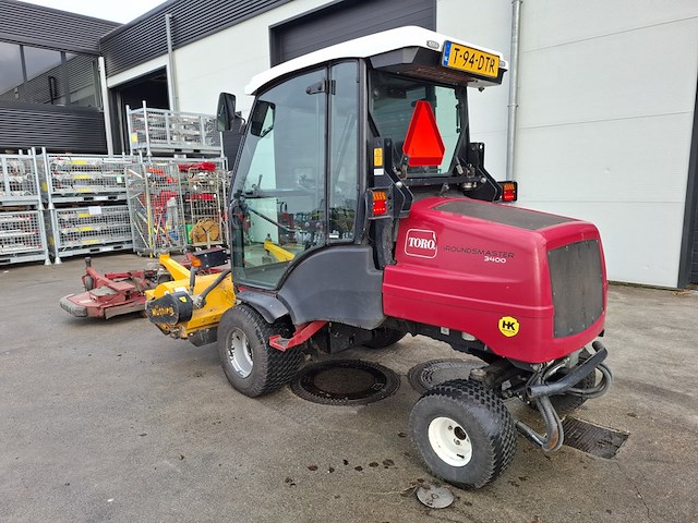 Cirkelmaaier, toro, groundmaster 3400 4-wd, 2007, incl. 2x maaidek - afbeelding 43 van  45