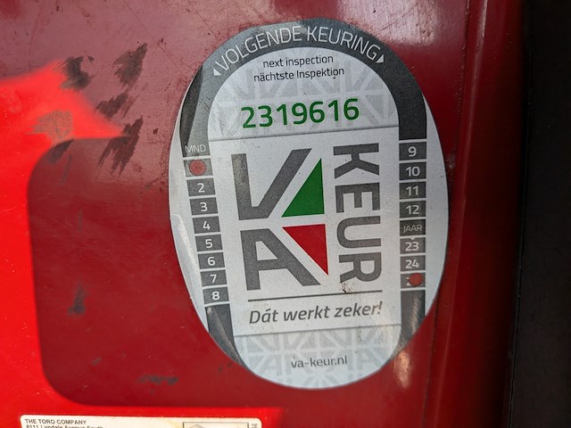 Cirkelmaaier, toro groundsmaster, 5910, 2018 - afbeelding 43 van  62