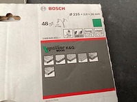 Cirkelzaag bosch, optiline wood - afbeelding 3 van  3