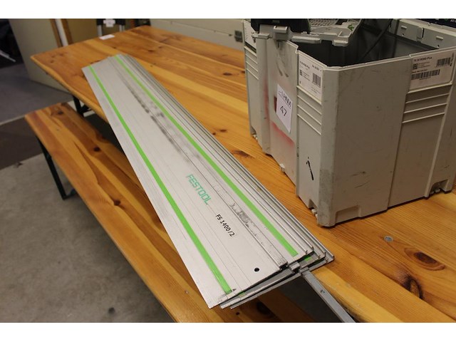 Cirkelzaag festool ts 55 rebq met drie geleiders - afbeelding 4 van  4