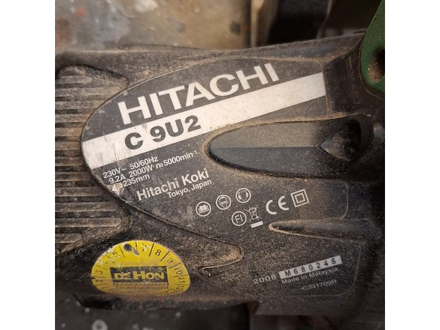 Cirkelzaag, hitachi, c9u2, 2008 - afbeelding 5 van  6