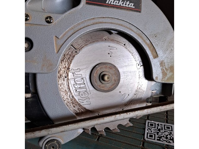 Cirkelzaag makita, 5603r, bouwjaar 2000 - afbeelding 4 van  4