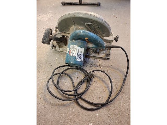Cirkelzaag makita, 5903r, bouwjaar 1996 - afbeelding 3 van  4