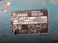 Cirkelzaag makita, 5903r, bouwjaar 2020 - afbeelding 3 van  5