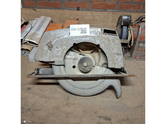 Cirkelzaag met werkbankslijper makita en creusen - afbeelding 3 van  10