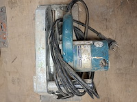 Cirkelzaag met werkbankslijper makita en creusen - afbeelding 4 van  10