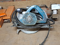 Cirkelzaag met werkbankslijper makita en creusen - afbeelding 5 van  10