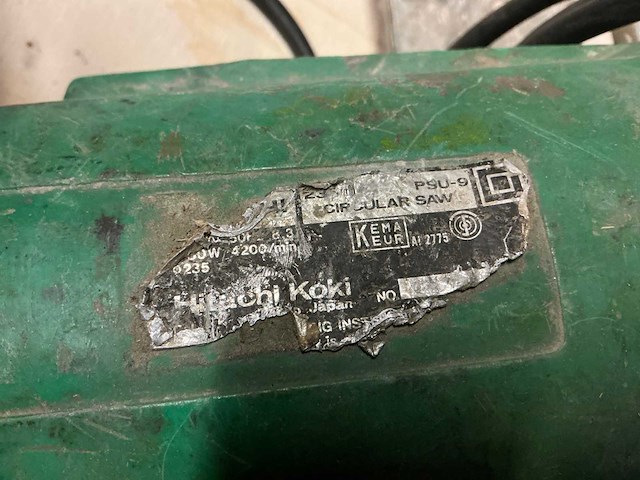 Cirkelzaagmachine (2x) - afbeelding 3 van  3