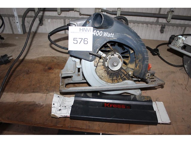 Cirkelzaagmachine kress. - afbeelding 1 van  2