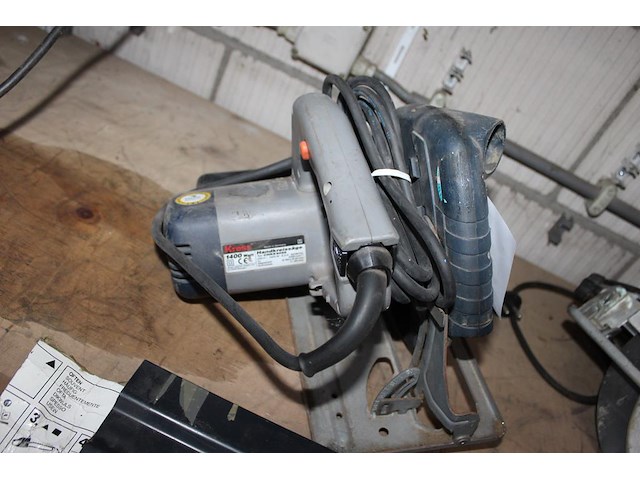 Cirkelzaagmachine kress. - afbeelding 2 van  2