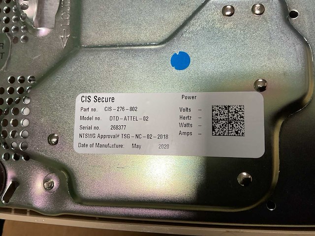 Cis secure telefoon - afbeelding 6 van  6