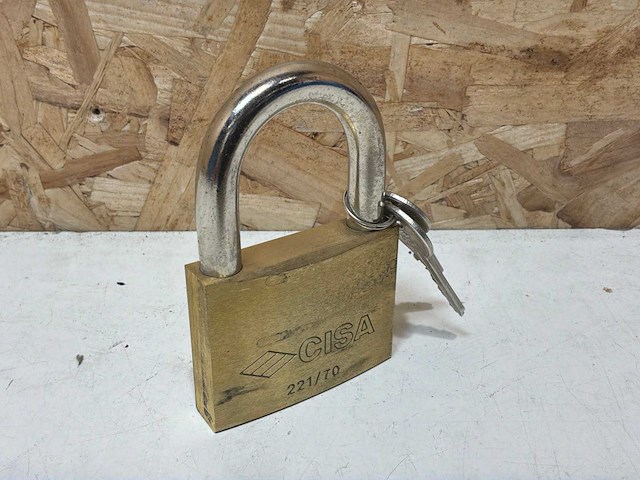 Cisa 22110-70 hangslot (8x) - afbeelding 3 van  7