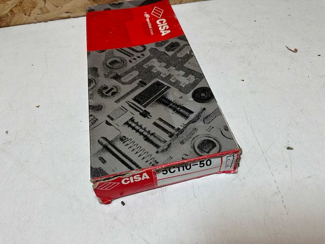 Cisa dag- en nachtslot - doornmaat 50 mm - pc85 mm - 5c110 50 - messing (4x) - afbeelding 2 van  12