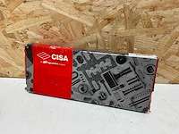 Cisa dag- en nachtslot - doornmaat 50 mm - pc85 mm - 5c110 50 - messing (4x) - afbeelding 12 van  12