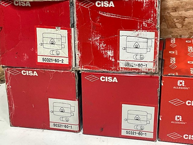 Cisa opbouwsloten diverse modellen (7x) - afbeelding 7 van  8