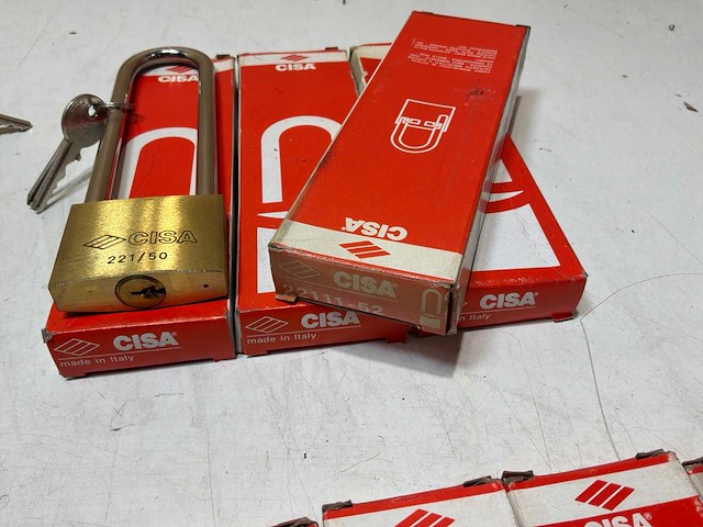 Cisa partij hangsloten (30x) - afbeelding 10 van  14