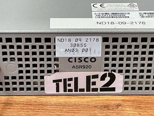 Cisco - asr 920 - service router - afbeelding 6 van  7