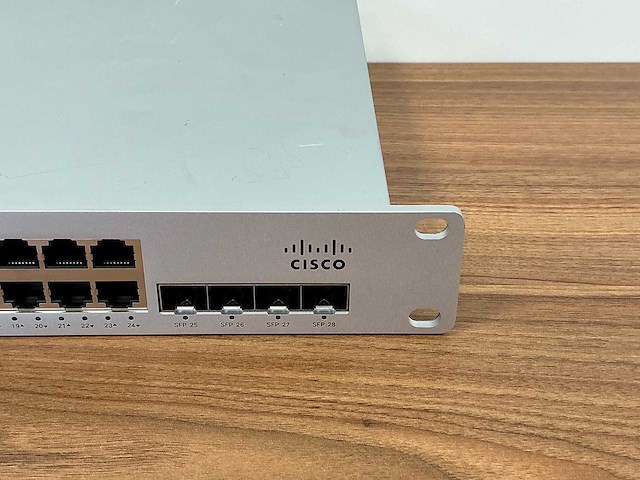 Cisco - ms210-24p - meraki - netwerk switch - afbeelding 4 van  6