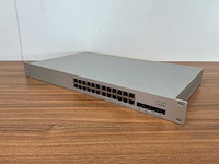 Cisco - ms220-24p - meraki - netwerk switch - afbeelding 1 van  6
