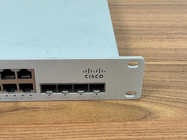 Cisco - ms220-24p - meraki - netwerk switch - afbeelding 4 van  6