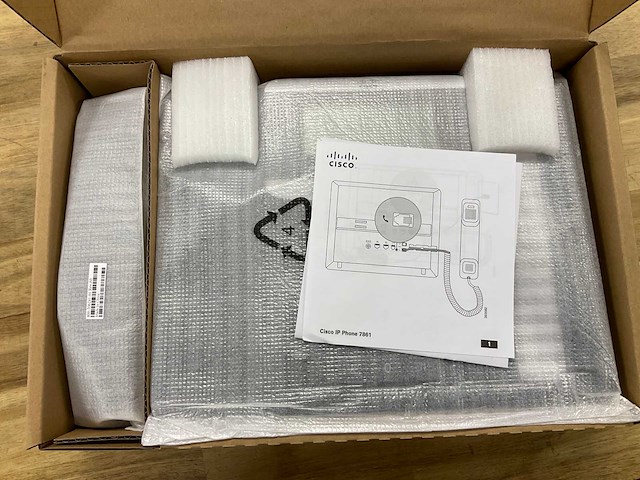 Cisco 7861 ip telefoon - afbeelding 2 van  2