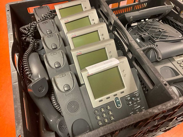 Cisco 7942 partij voip telefoons - afbeelding 2 van  3