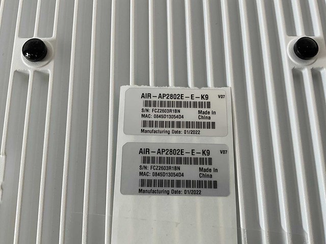 Cisco (ap2802e-e-k9) air series 4x4 mu-mimo access points (new) (11x) - afbeelding 2 van  7