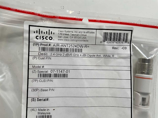 Cisco (ap2802e-e-k9) air series 4x4 mu-mimo access points (new) (11x) - afbeelding 3 van  7