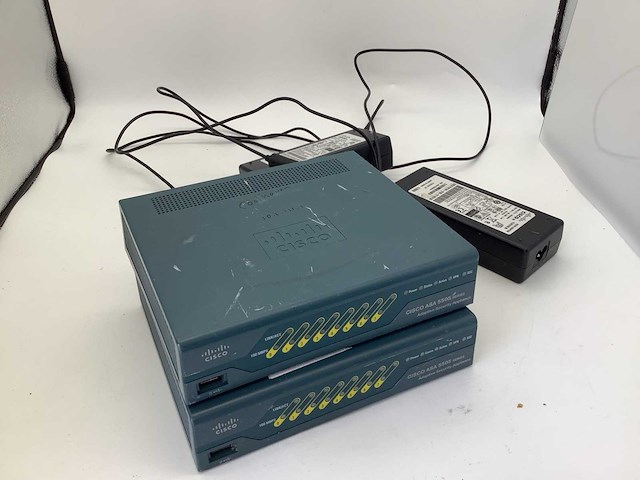 Cisco asa 5505 series firewall (2x) - afbeelding 1 van  6